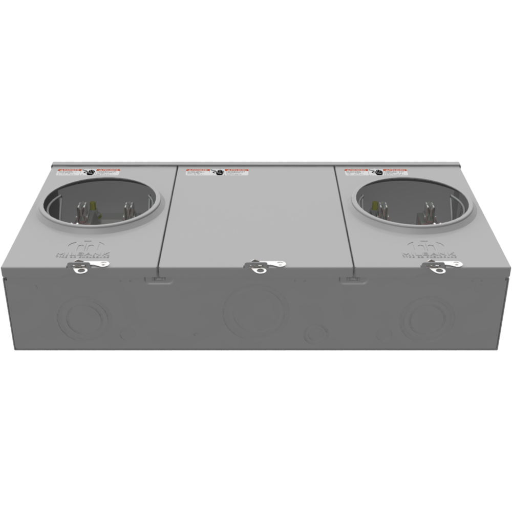 Tableau De Comptage électrique Milbank U5168-XTL-200-KK | 200A 240VAC | Ringless Meter Socket