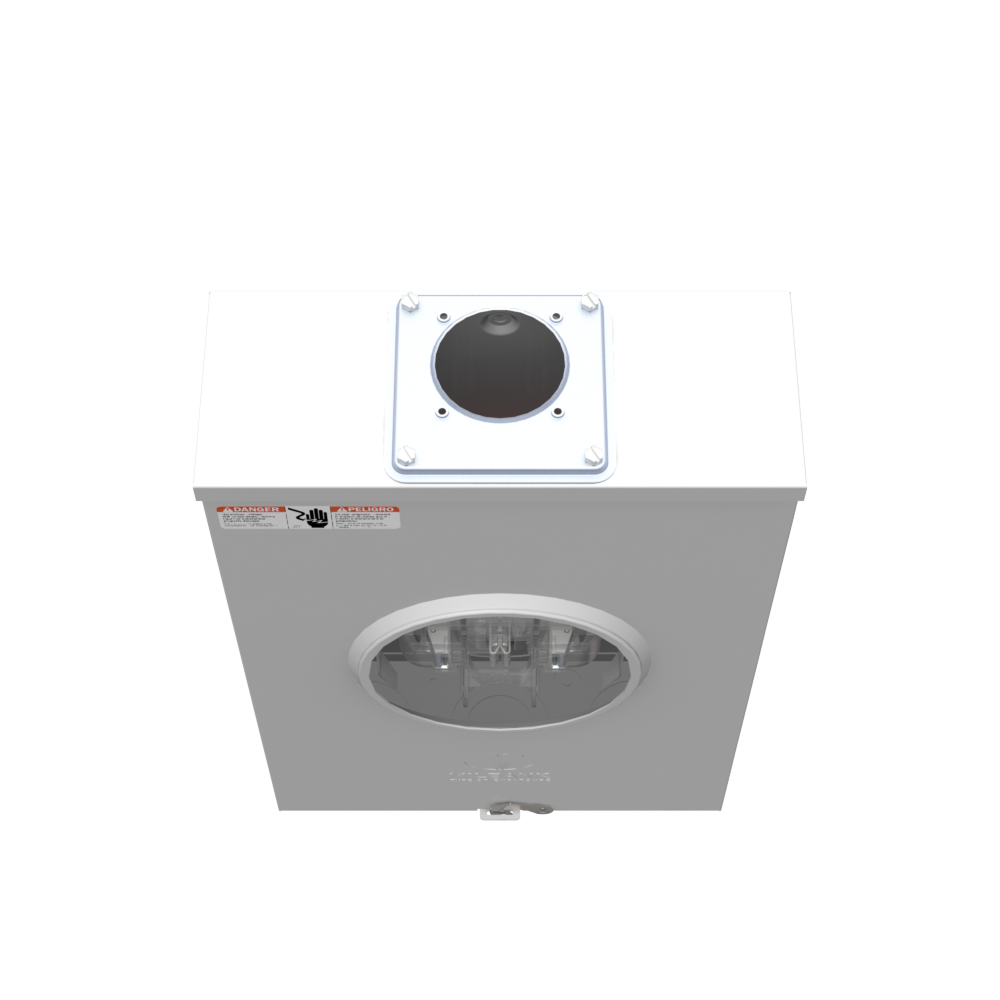 Presa Contatore Milbank 200A 4 Uscite – Custodia Metallica U8949-RL-TG-KK-CECHA - Foto 4