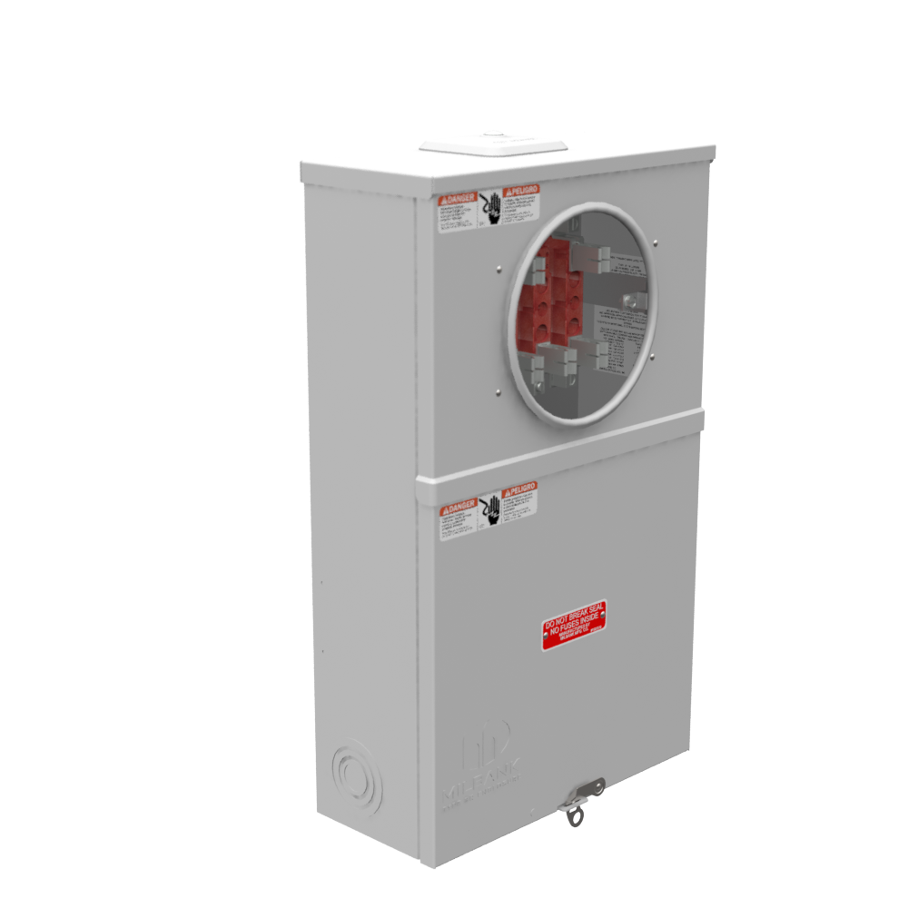 Boîtier De Compteur électrique Milbank UC3433-XL 20A 3 Phases - Compatible Ring - Neuf
