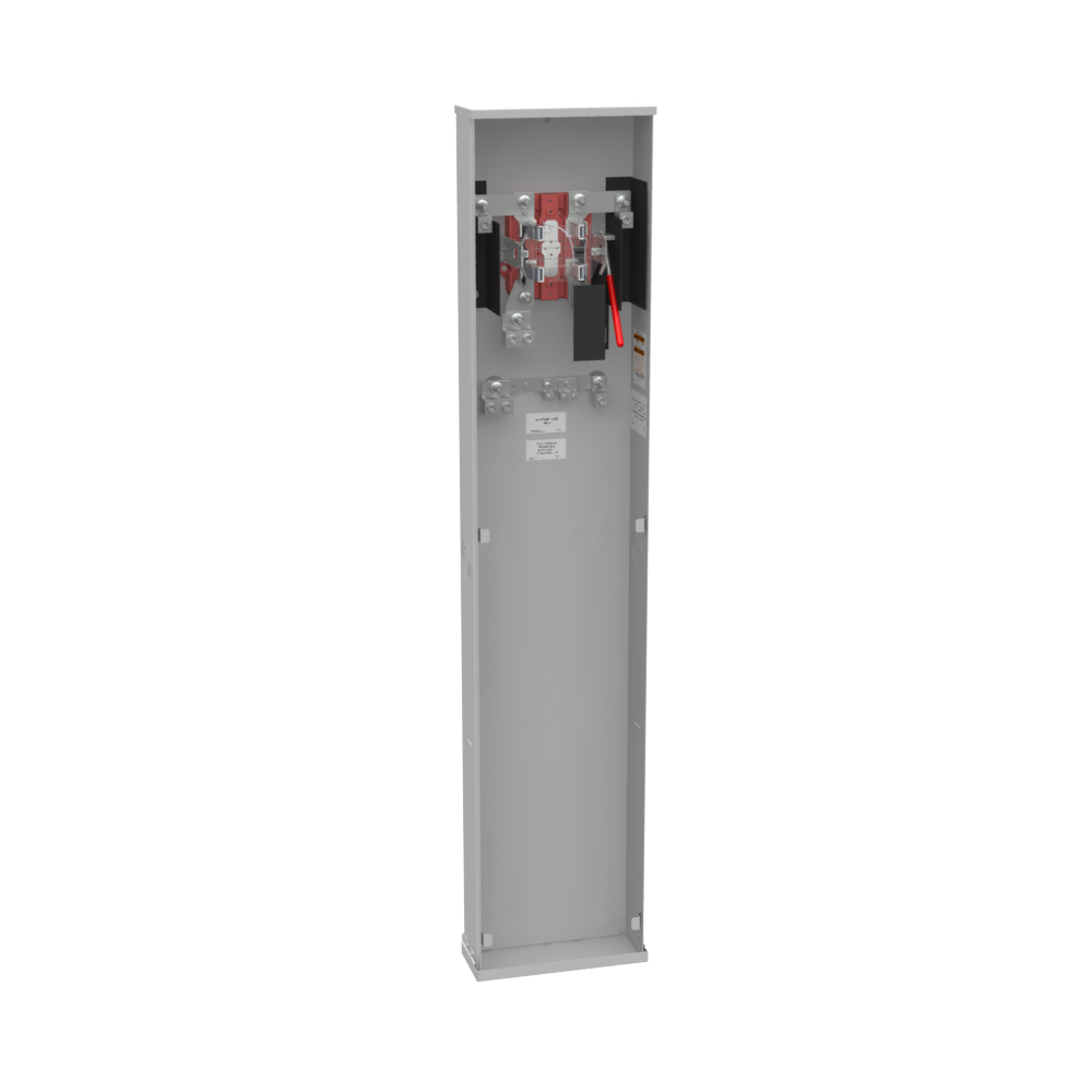 MLB U1748-O-WI 320A 1PH METER PEDSTAL WE ENGERGIES APPROVED UNDERGROUND FEED (CROSS TO C-H 1009018CH)