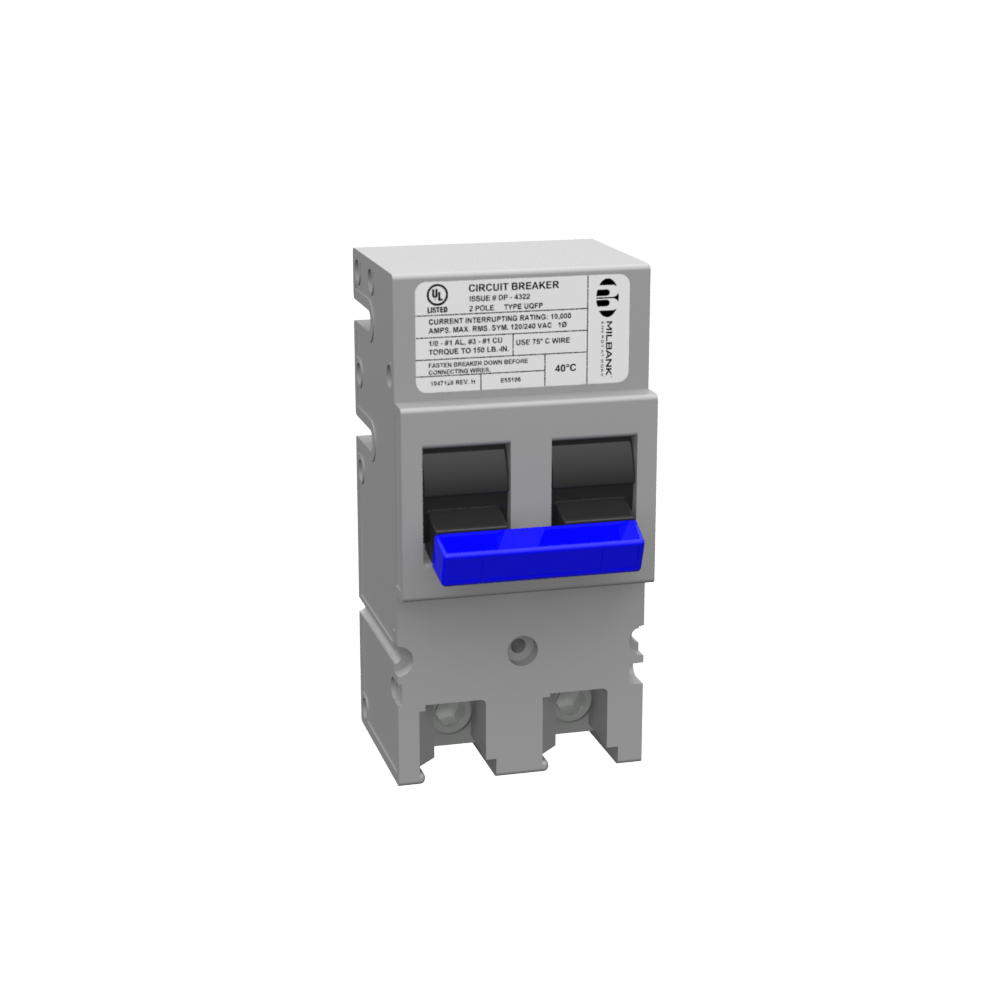 MLB UQFPH-200 200A 2P PLUG-IN CB 22K 20160