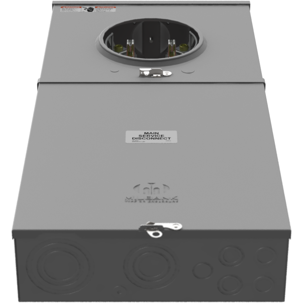 SKMT Milbank U5168-XTL-100-KK 4 Terminal Ringless 2 Small Closing