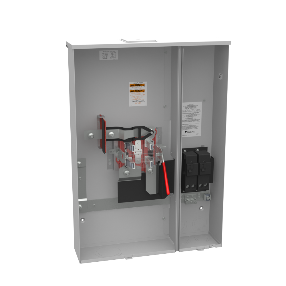 MILBANK U5893X2/200 320A METER MAIN Gordon Electric Supply, Inc.