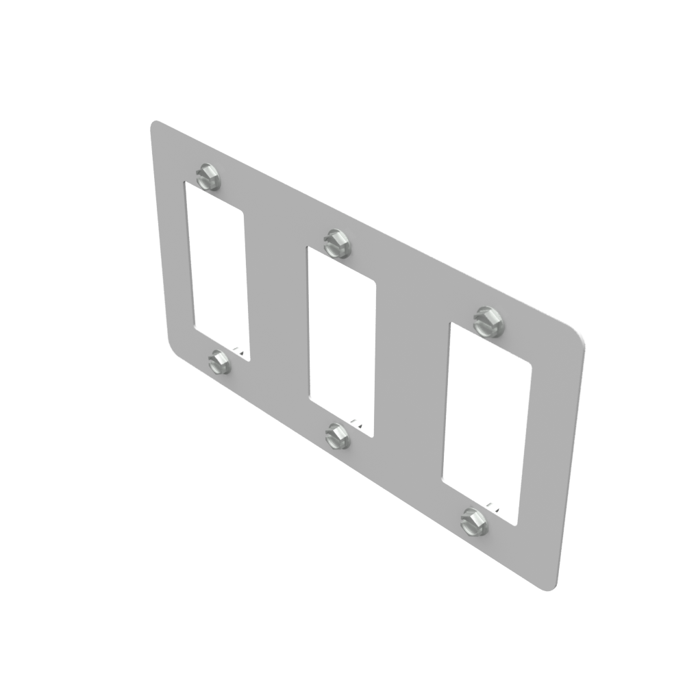 RECEPTACLE COVER PLATE 58302