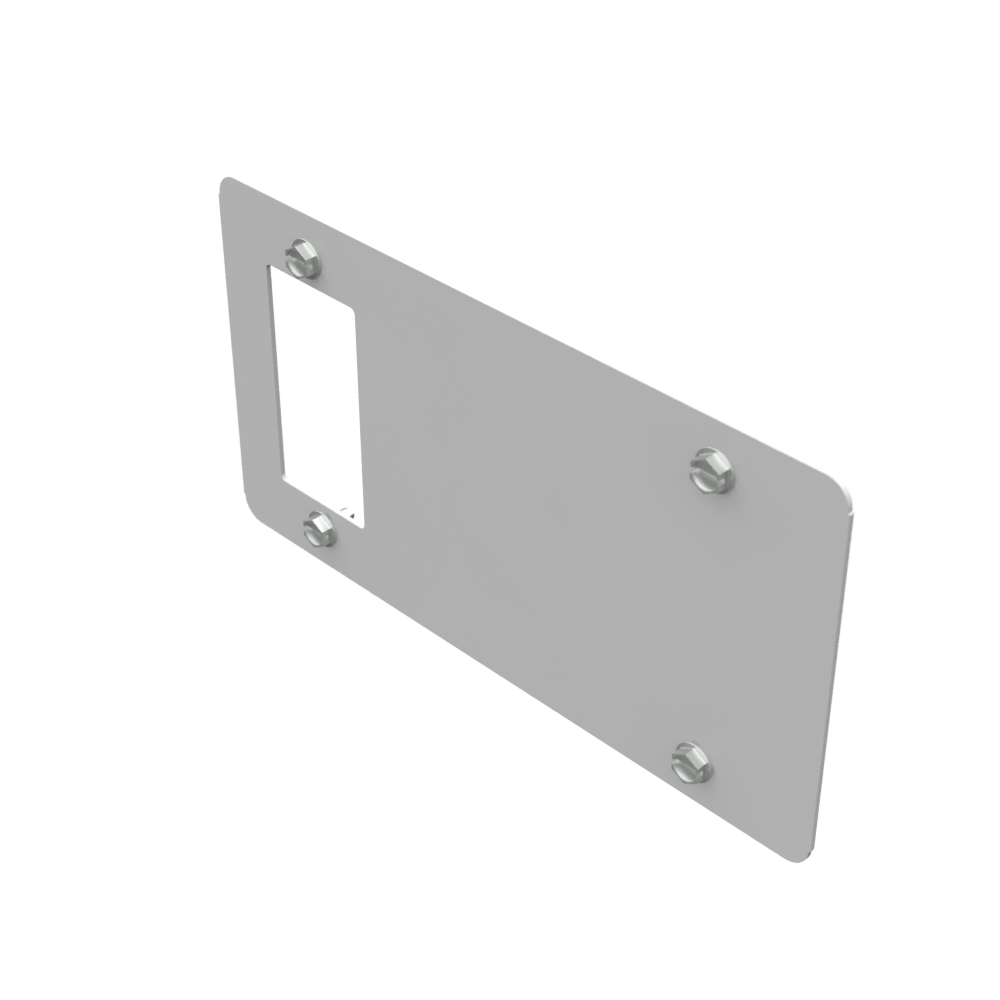 RECEPTACLE COVER PLATE 58304