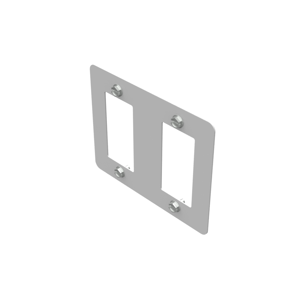 RECEPTACLE COVER PLATE 58480