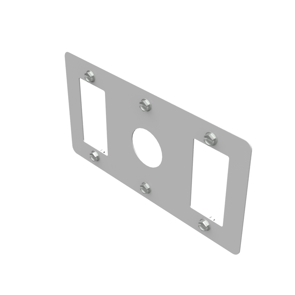 RECEPTACLE COVER PLATE 64000