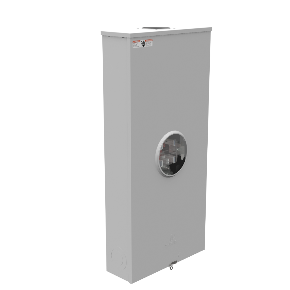 Douille Compteur Milbank UAP4362 - 320A 600V - Sans Anneau, Levier Bypass - Neuf En Boîte - Pour électricien