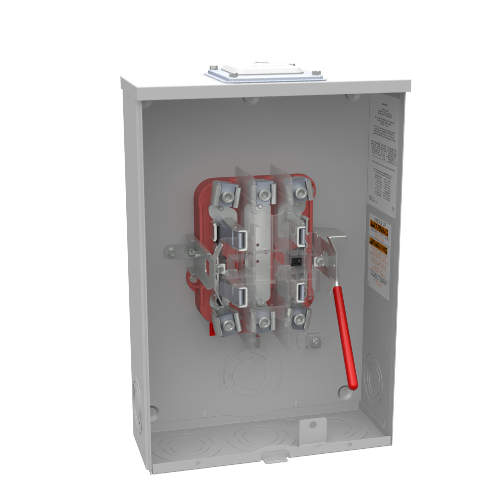 Product image for Milbank U9801-RXL-QG-BLG-AEP 200A 4T H