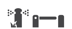 Illustration of an irrigation system.