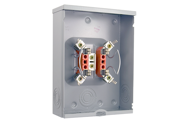 Rendering of the interior of a U7040 single position meter socket.